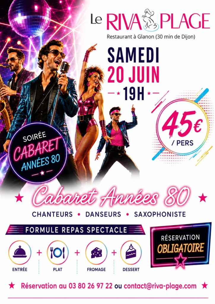soiree annees 80 riva 2026